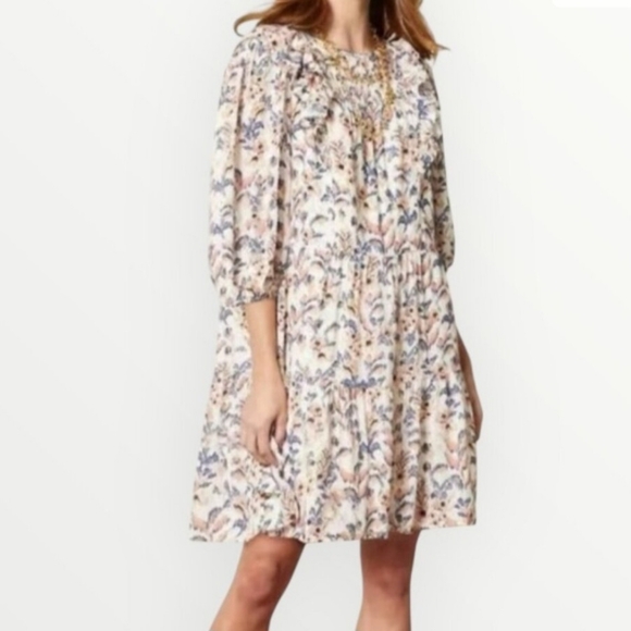 Good Hart Dresses & Skirts - Matilda Jane Good Hart Perennial Florals Ruffled Dress Womens Size Medium